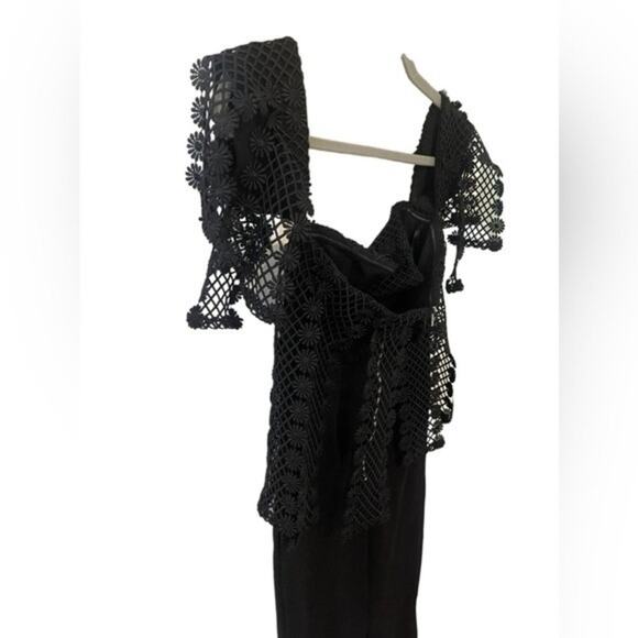 Elliatt Sisley Strapless Off Shoulder Witchy Whimsigoth Edgy Cocktail Dress Sz S - Picture 9 of 15